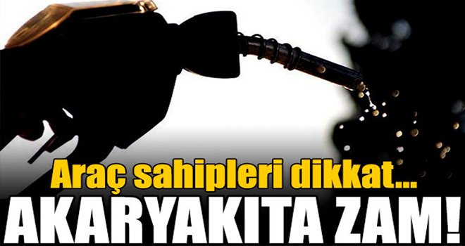 Benzin, motorin ve LPG'ye zam geliyor