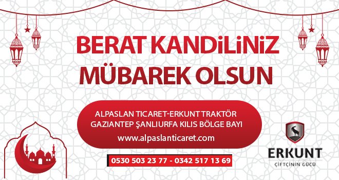 Beraat Kandiliniz Mübarek olsun
