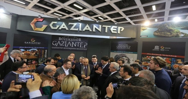 Berlin Fuarı'nde Gaziantep yemeklerine hayran kaldılar