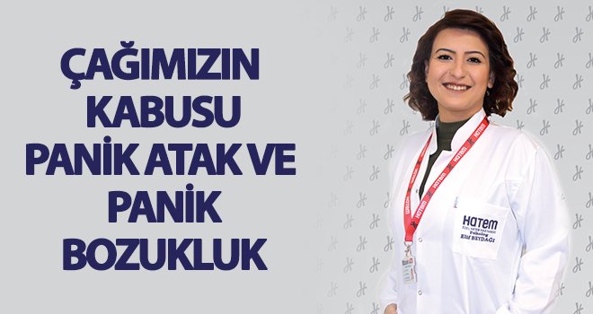 Beydağı: Panik atak panik bozukluğun en belirgin belirtisidir