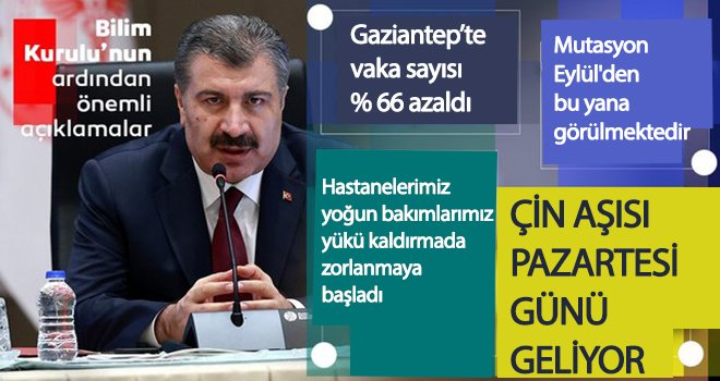 Bilim Kurulu Toplantısı sona erdi: Bakan Koca'dan önemli açıklamalar
