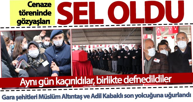 Binlerce kişi cenaze namazına katıldı