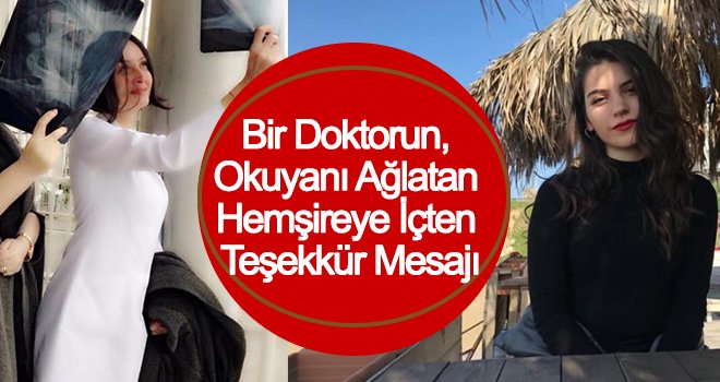 Bir teşekkür, hepimizin adına...