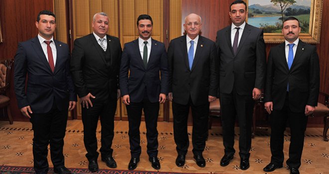 Birlik Vakfı Gaziantep Meclis Başkanı İsmail Kahraman'ı Zıyaret Etti