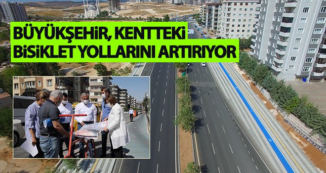 Bisiklet yollarının uzunluğu 28 kilometreyi aştı