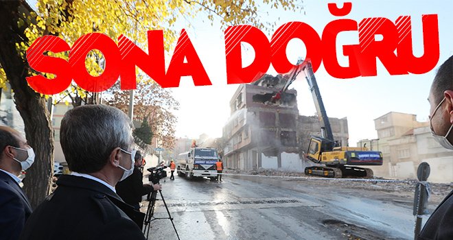 Boğaziçi Bulvarında sona geliniyor