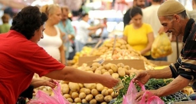 Bölgemizde aylık enflasyon düştü