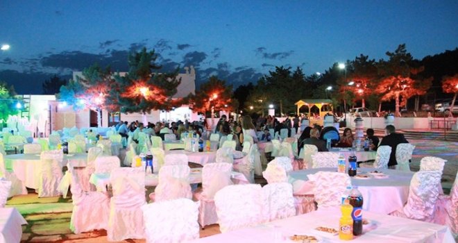 Bölgenin en ferah kır salonu hizmete açıldı