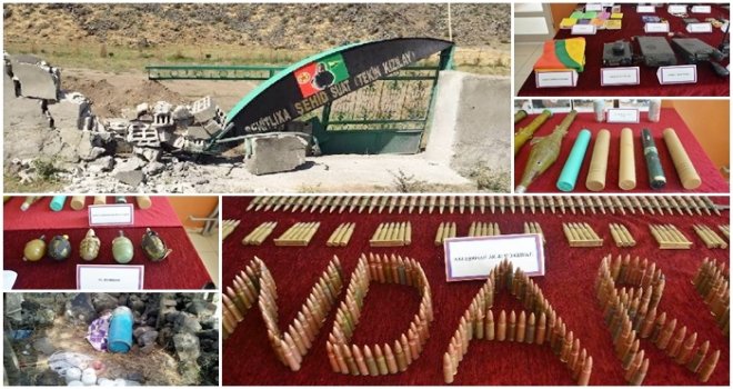 BORDO BERELİLERDEN PKK'YA BÜYÜK DARBE