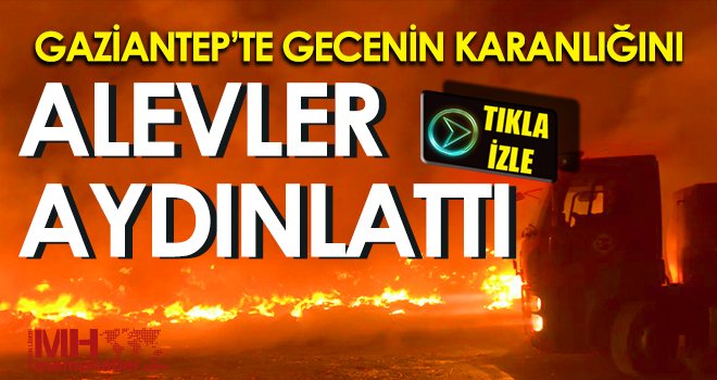 Boş arazide çıkan yangın korkuttu