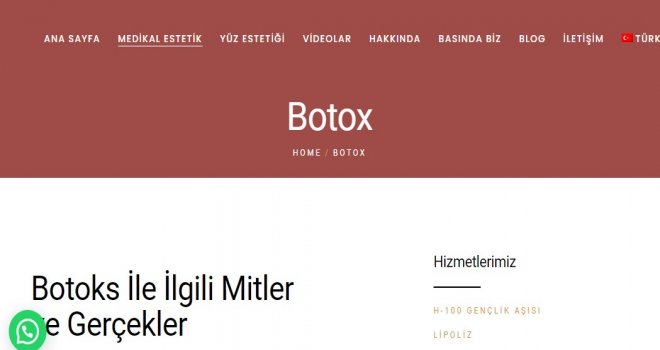 Botoks Neden Yapılır?