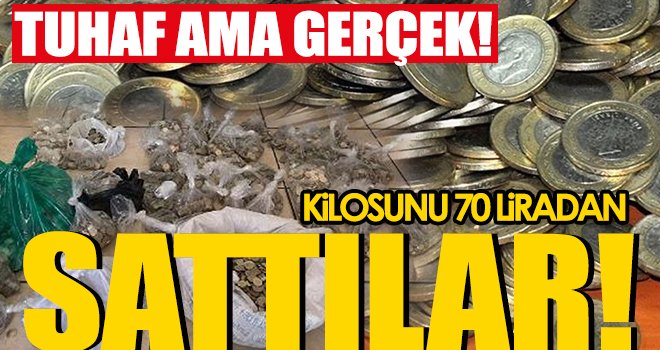 Bozuk paraları kiloyla hurdacıya sattı! Uyanık 'pes' dedirtti