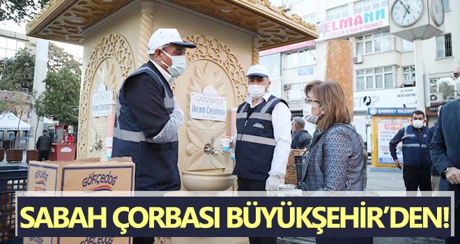 Bu çeşmelerden çorba akıyor