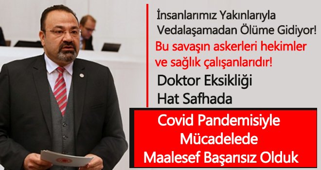 Bu savaşın askerleri hekimler ve sağlık çalışanlarıdır!