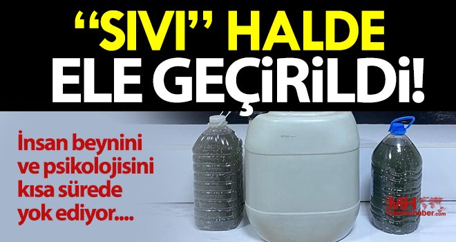 Bu uyuşturucu madde Gaziantep'te ele geçirildi