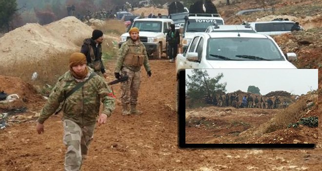 Burseya Dağı'ndaki cepheden görüntüler