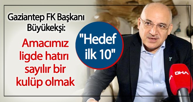 Büyükekşi: Fenerbahçe'yi yenip yolumuza devam etmek istiyoruz
