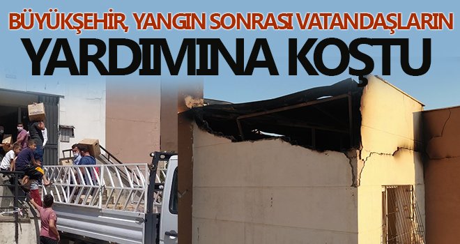 Büyükşehir, 72 aileye yardım eli uzattı