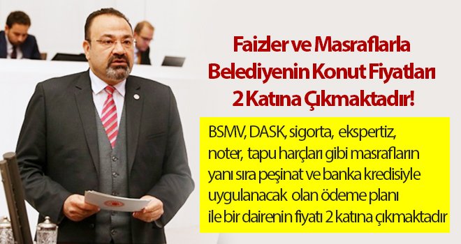 Büyükşehir Belediyesi kasasını doldurmanın derdinde!