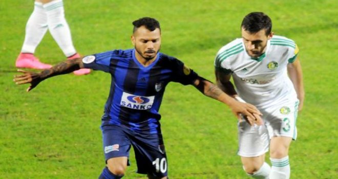 BÜYÜKŞEHİR EVİNDE KAZANAMIYOR