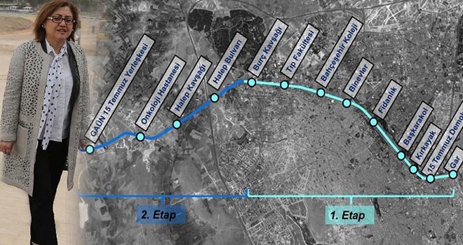 Büyükşehir, Gaziantep için "Metro" çalışmasını başlattı