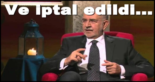 Büyükşehir o konferansı iptal etti...