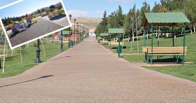 BÜYÜKŞEHİR PARK BAHÇELER ‘YENİLEME’ ÇALIŞMASI YAPIYOR