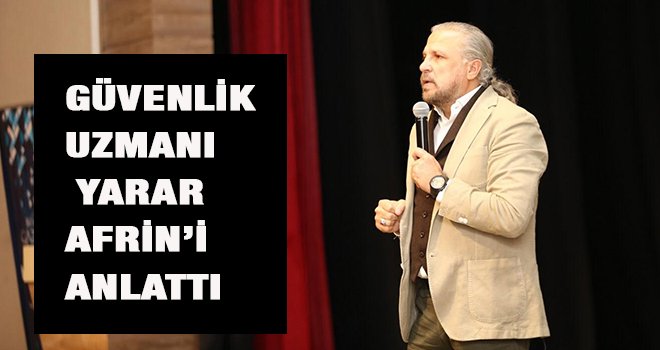 Büyükşehir, Selamlık Sohbetleri'nde Afrin anlatıldı 