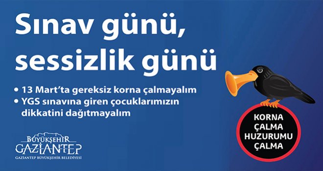 YGS Öğrencileri İçin “Gürültüye” Dikkat Çekiyor