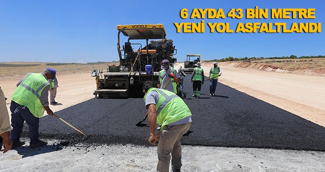 Büyükşehir'den asfaltlama atağı!