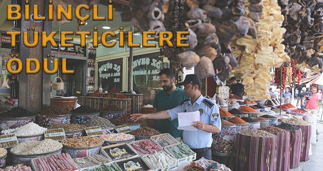 Büyükşehirden bilinçli tüketiciye ödül