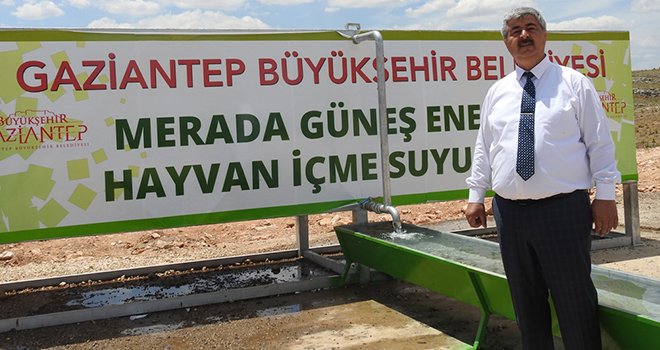 Büyükşehir'den güneş enerjili içme suyu projesi