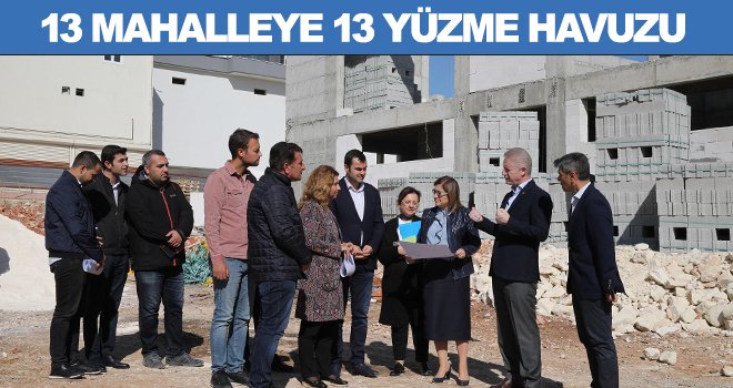 Büyükşehir'den 'Mahalle Tipi Havuz Projesi'