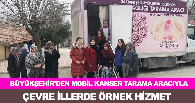 Büyükşehir'den örnek hizmet!