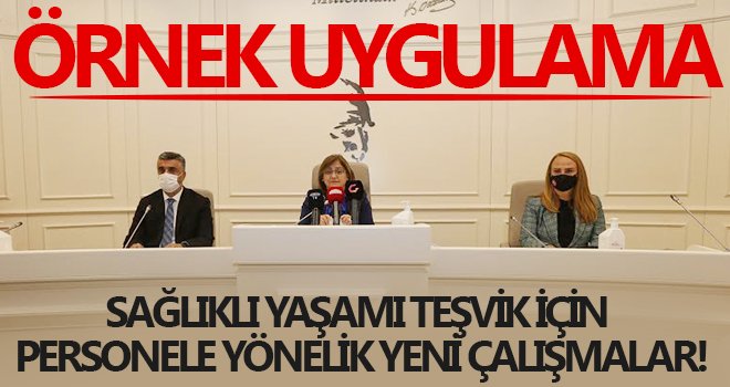 Büyükşehir’den Türkiye’ye örnek uygulama