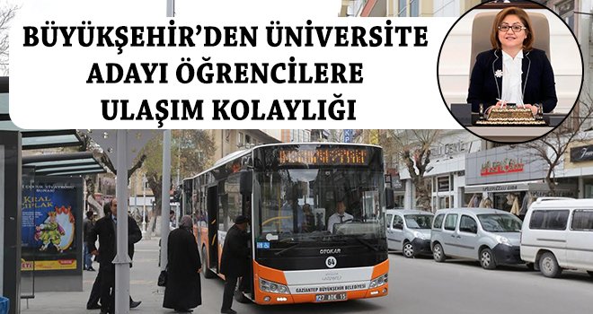 Büyükşehir'den ulaşım kolaylığı