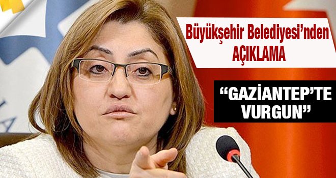 Büyükşehir'den vurgun haberine yalanlama