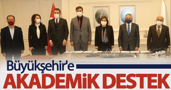 Büyükşehir'e Akademik destek