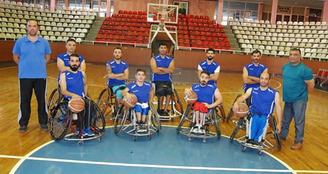 Büyükşehir’in Engelli Basketbolcuları Süper Lige Hazır