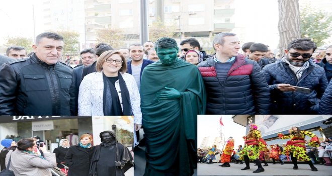 “Caddeye Gelsene” Karnavalı Renkli Görüntülere Sahne Oldu
