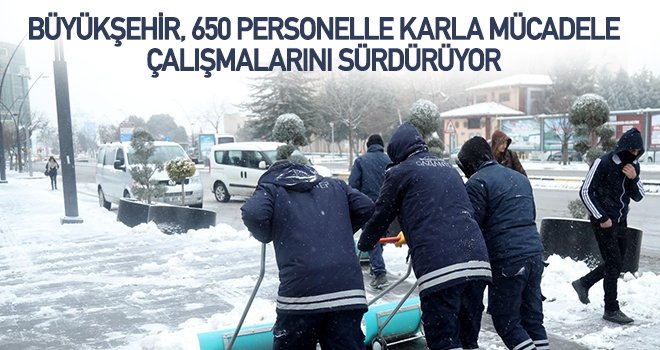 Çalışmaları aralıksız sürdürüyor