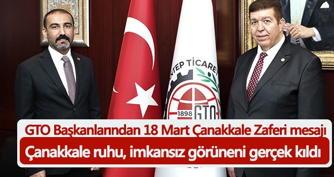 Çanakkale ruhu, imkansız görüneni gerçek kıldı