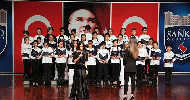 Çanakkale Zaferi Sanko Okulları’nda törenle kutlandı