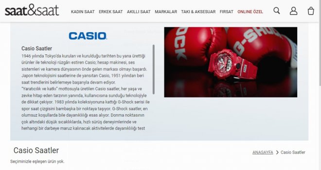 Casio Saat Modelleri