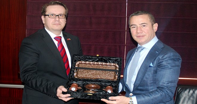 Çek Cumhuriyeti Ankara Büyükelçisi Kafka, GTO’yu ziyaret etti