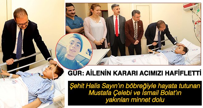 Çelebi: Şehidin annesinin ayaklarının altını öpeceğim