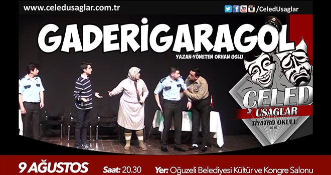 'Çeled Uşaglar' ilçelerde tiyatroseverlerle buluşacak