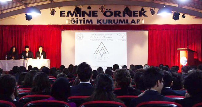 Cemil Alevli Koleji 21.Ulusal Seçim konferansında 