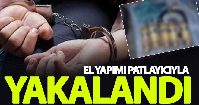 Cerablus’ta el yapımı patlayıcı ele geçirildi!