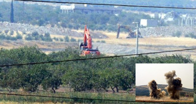 Cerablus'ta ÖSO'nun ilerleyişi sürüyor